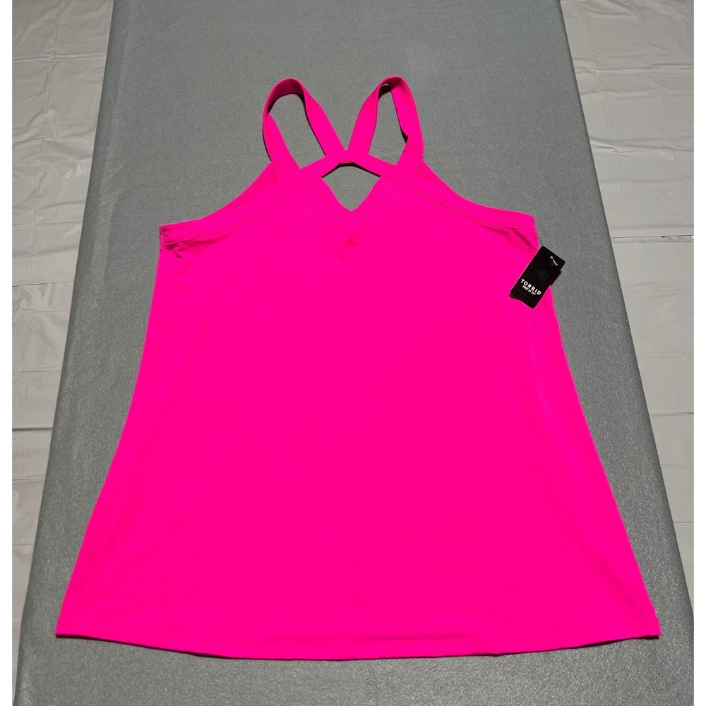 Torrid Pink Glow Keyhole Halter Foxy Cami Top Plus Size 3 11863027